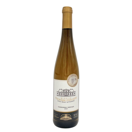 Wino - Polskie Wino Winnica Folwark Pszczew Chardonnay barrique - Polska