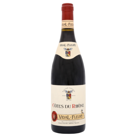 Wino Wino Vidal-Fleury Côtes du Rhône Rouge - Francja