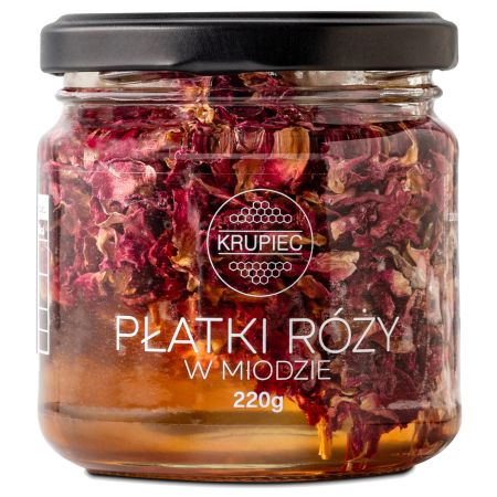 Krupiec płatki róży w miodzie - Polska