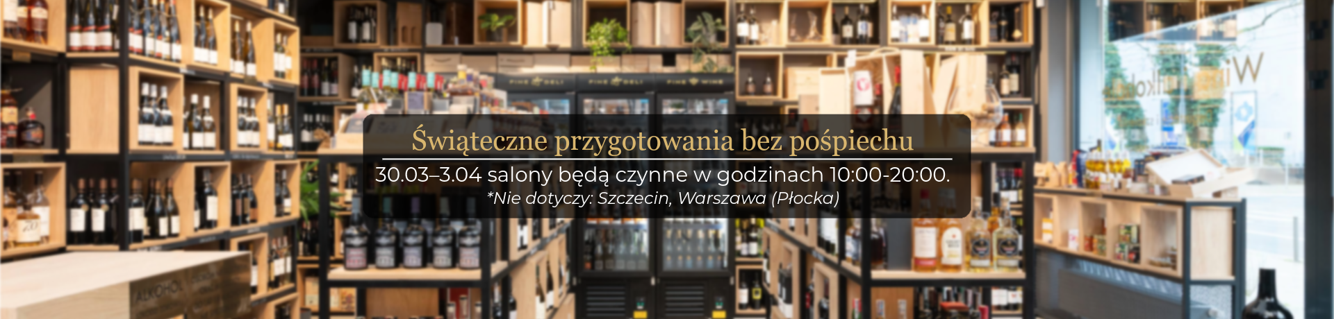 Świąteczne godziny otwarcia